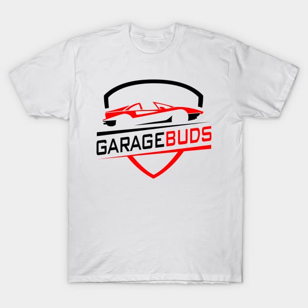 Garage Buds dark logo T-Shirt by Garage Buds